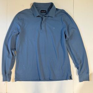 Eden park rugby style blue shirt size Large